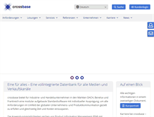 Tablet Screenshot of crossbase.de